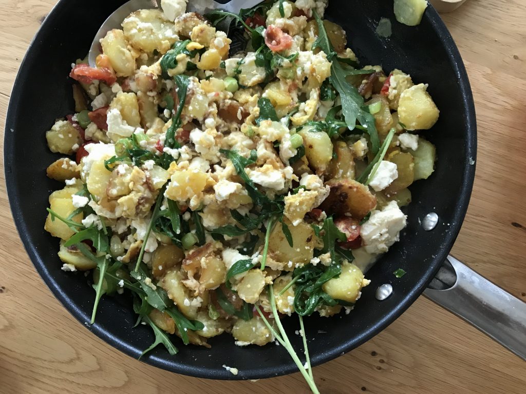 Kartoffelpfanne - Muddis kochen