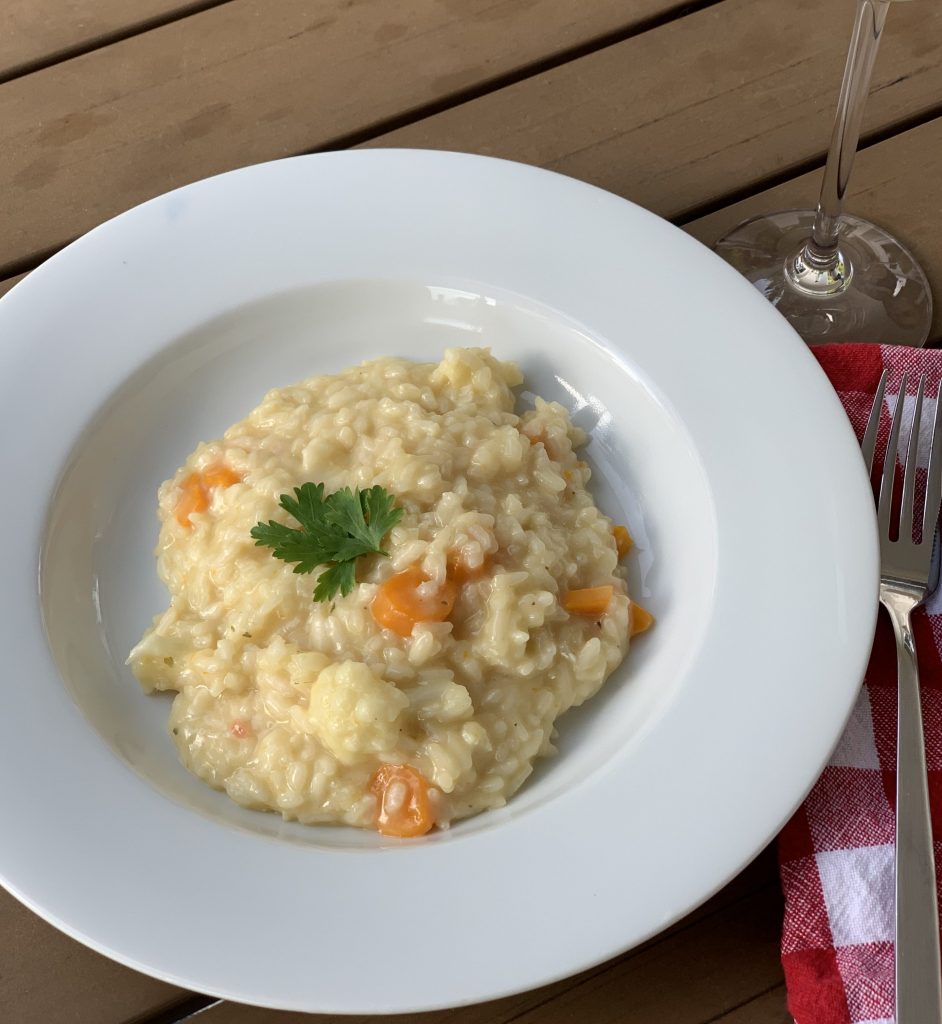 Risotto mit Karotten - Muddis kochen