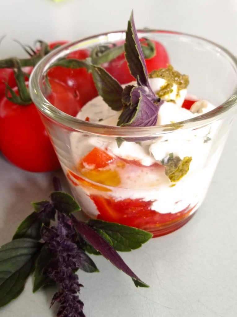 Caprese im Glas Muddis kochen