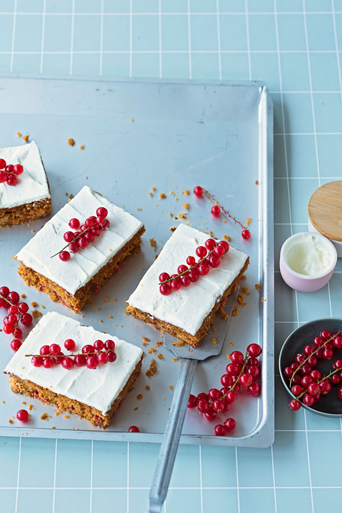 Johannisbeer-Nusskuchen glutenfrei Rezept - Muddis kochen