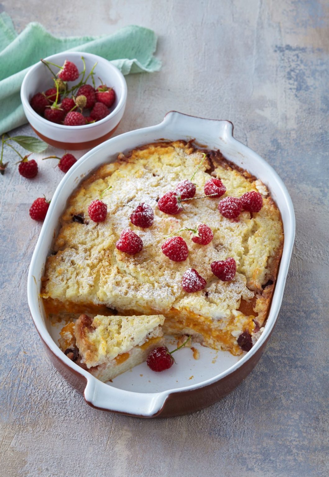 Süßer Reisauflauf mit Aprikosen - Rezept - Muddis kochen