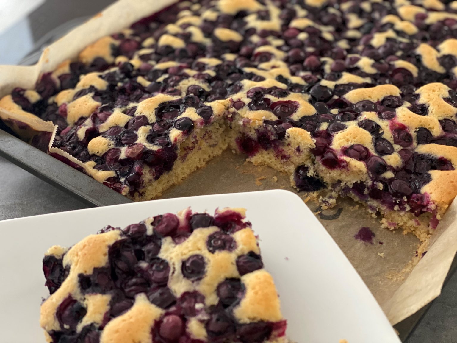 Blaubeerkuchen - Rezept - Muddis kochen